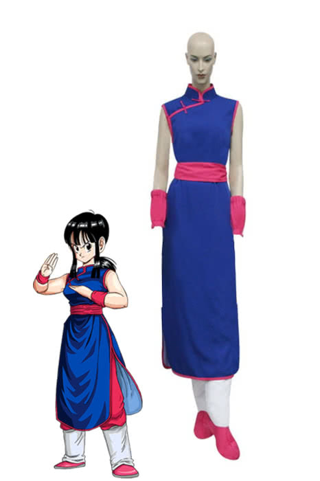 OROCOSPLAY Chi-Chi Blue Dress Costume - Dragon Ball