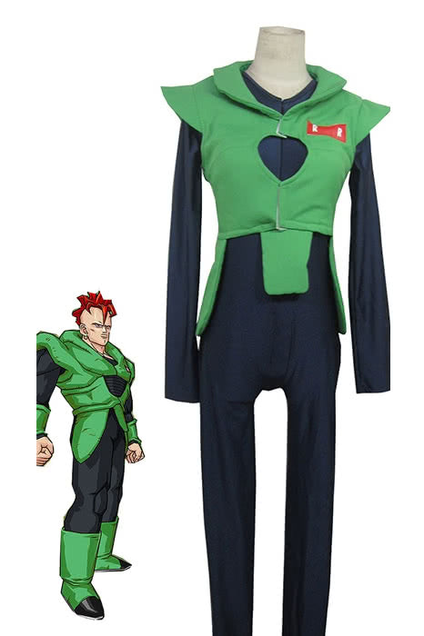 OROCOSPLAY Android 16 Green Cosplay Costume - Dragonball Z