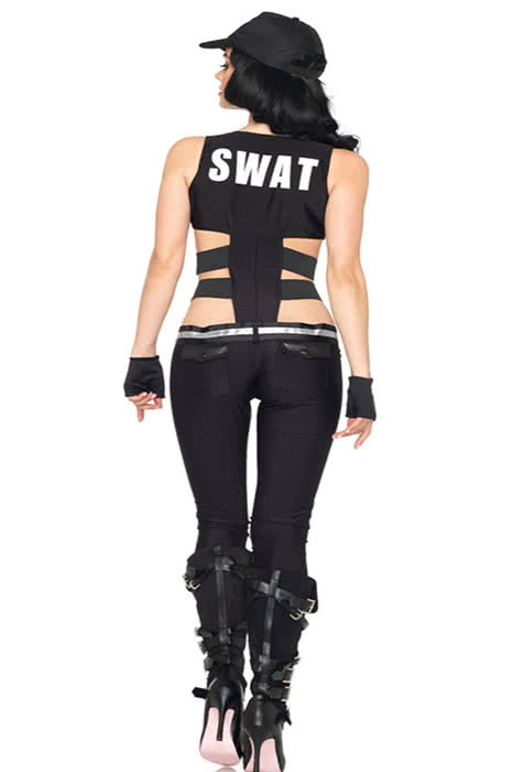Rolecos Policewoman Costume - Sexy Uniform