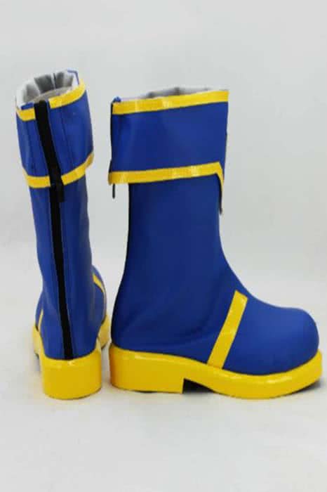 Sword Art Online II Keiko Ayano (Silica) Blue Cosplay Shoes Boots - Any Size Available
