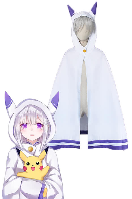 OROCOSPLAY Emilia Clock Cosplay Costume - Re:Zero