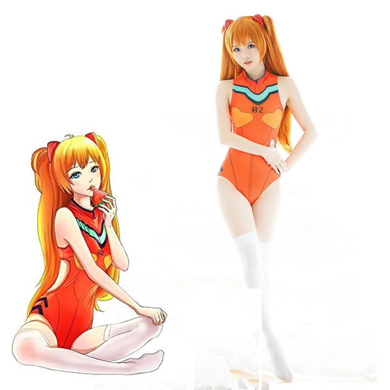 OROCOSPLAY Asuka Swimsuit Cosplay Costume - EVA
