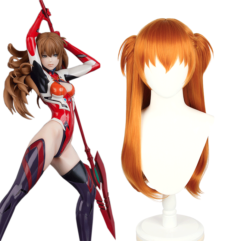 OROCOSPLAY Asuka Langley Soryu Orange Long Wig - EVA