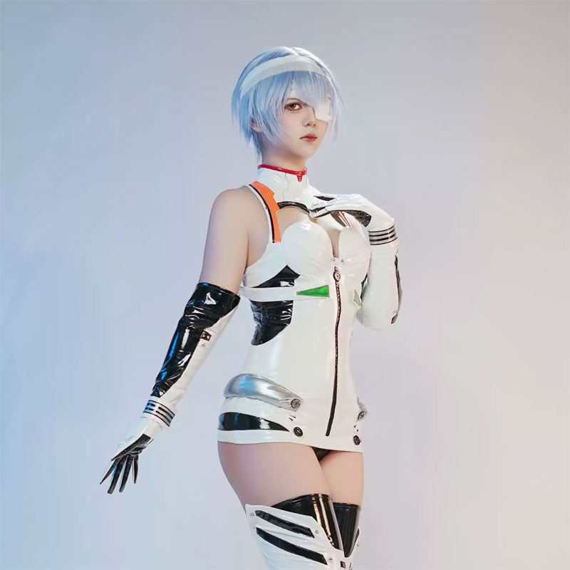 OROCOSPLAY Ayanami Rei Suit Cosplay Costume - EVA
