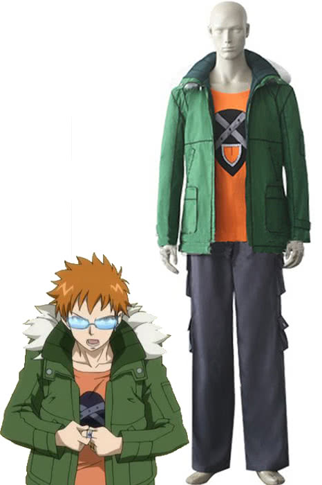 OROCOSPLAY Leo Loke Loki Cosplay Costume Set - Fairy Tail