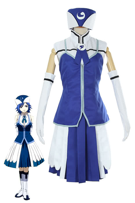 OROCOSPLAY Juvia Lockser Blue Evening Dress Costume - Fairy Tail