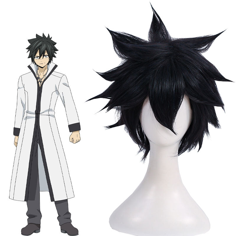 OROCOSPLAY Gray Fullbuster Black Short Cosplay Wig - Fairy Tail