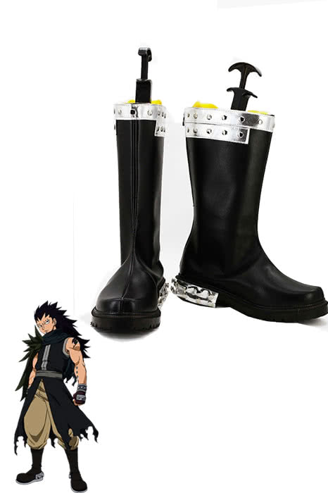 OROCOSPLAY Gajeel Redfox Black Cosplay Boots - Fairy Tail