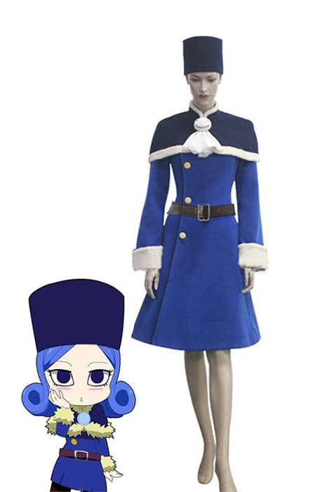 OROCOSPLAY Juvia Lockser Blue Lolita Dress Costume - Fairy Tail