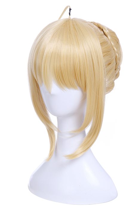 OROCOSPLAY Artoria Pendragon Short Blonde Cosplay Wig - Fate Grand Order
