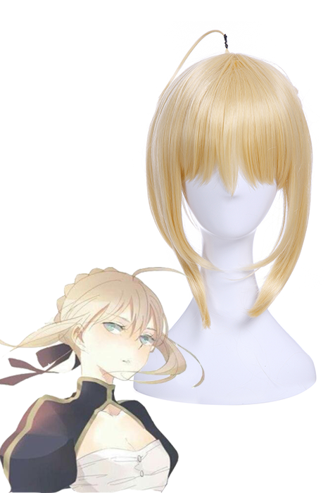 OROCOSPLAY Artoria Pendragon Short Blonde Cosplay Wig - Fate Grand Order