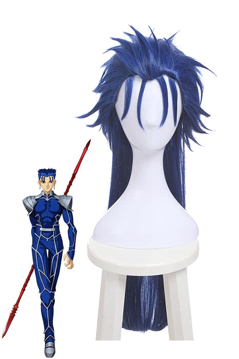 OROCOSPLAY Lancer Long Blue Cosplay Wig - Fate Stay Night