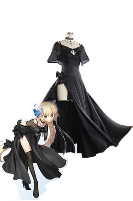 OROCOSPLAY Jeanne D'Arc Black Cosplay Dress - Fate/Grand Order