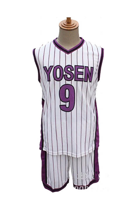 Adult Kuroko No Basuke Yosen No.9 Basketball Uniform - Pride Panda