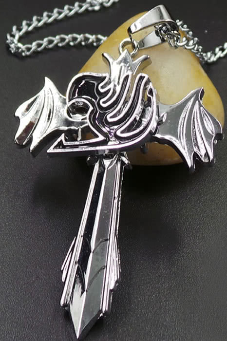 OROCOSPLAY Gray Fullbuster Cross Necklace - Fairy Tail