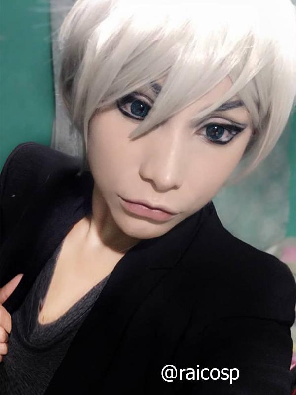 OROCOSPLAY Kitakado Tomohisa Silvery White Wig - B-Project: Kodou*Ambitious