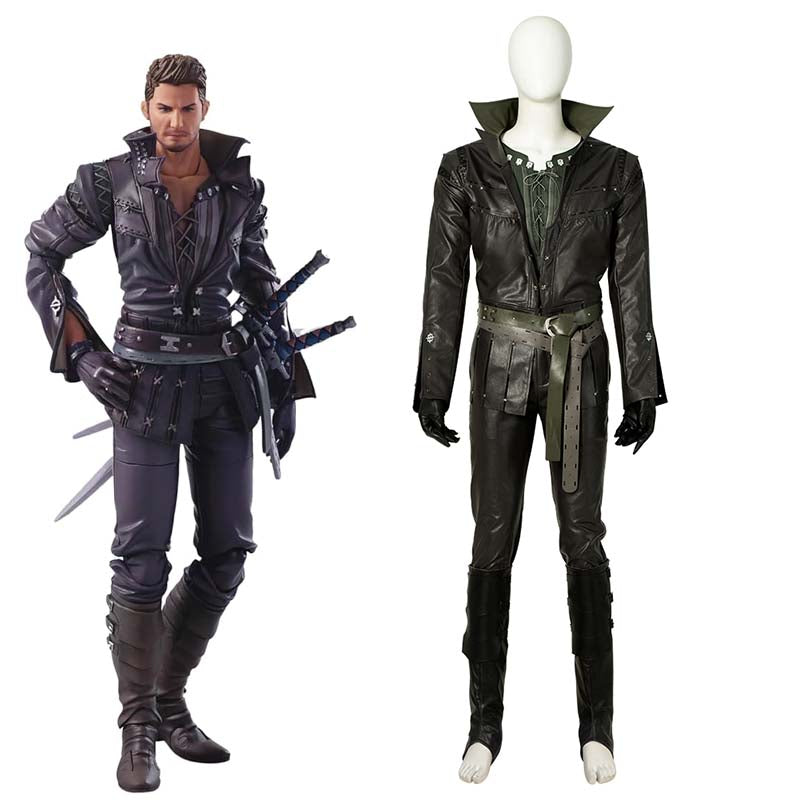 OROCOSPLAY Cidolfus Telamon Cosplay Costume - Final Fantasy XVI PU Leather Outfit
