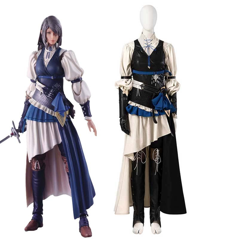 OROCOSPLAY Jill Warrick Cosplay Costume - Final Fantasy XVI Corduroy Cotton Outfit