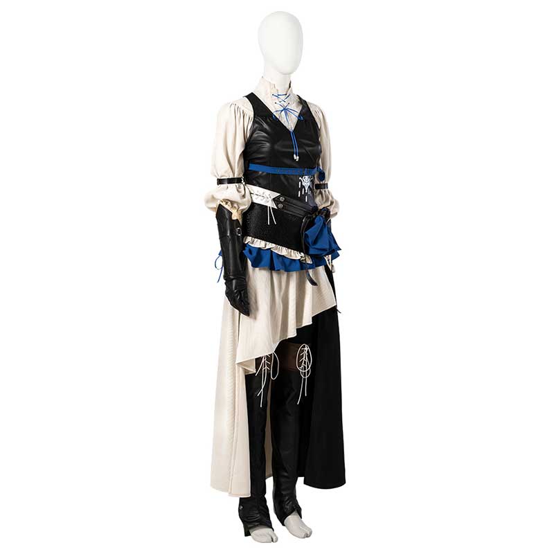 OROCOSPLAY Jill Warrick Cosplay Costume - Final Fantasy XVI Corduroy Cotton Outfit