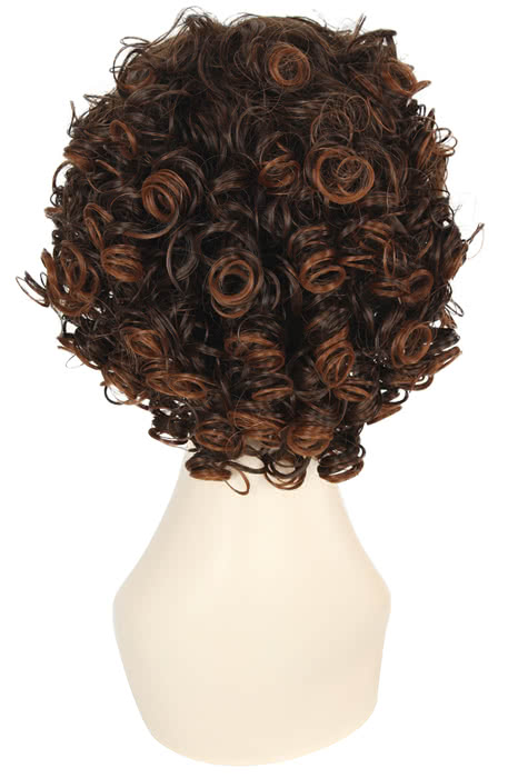 OROCOSPLAY Blonde Brown Short Curly Fashion Wig - 30cm Heat Resistant Sexy Style