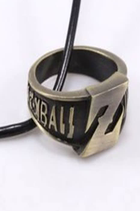 Dragon Ball Cosplay Ring - Zinc Alloy Silver Accessory