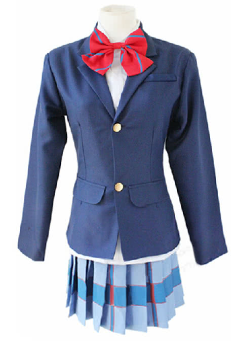High Quality Anime Costumes Honoka Kousaka Three Color Bow Costume - Love Live
