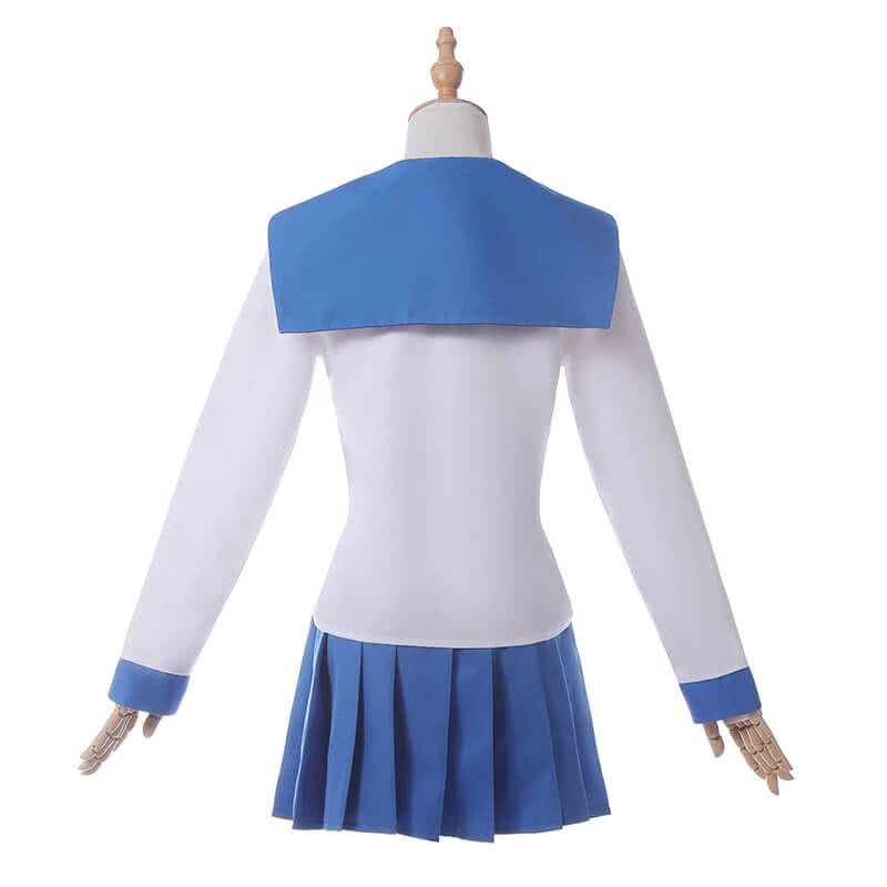 Popuko and Pipimi Blue Uniform Skirt Cosplay Costume - Pop Team Epic