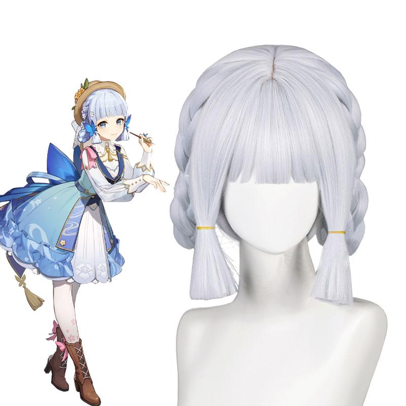 OROCOSPLAY Ayaka Kamisato Springbloom Missive Cosplay Wig - Genshin Impact
