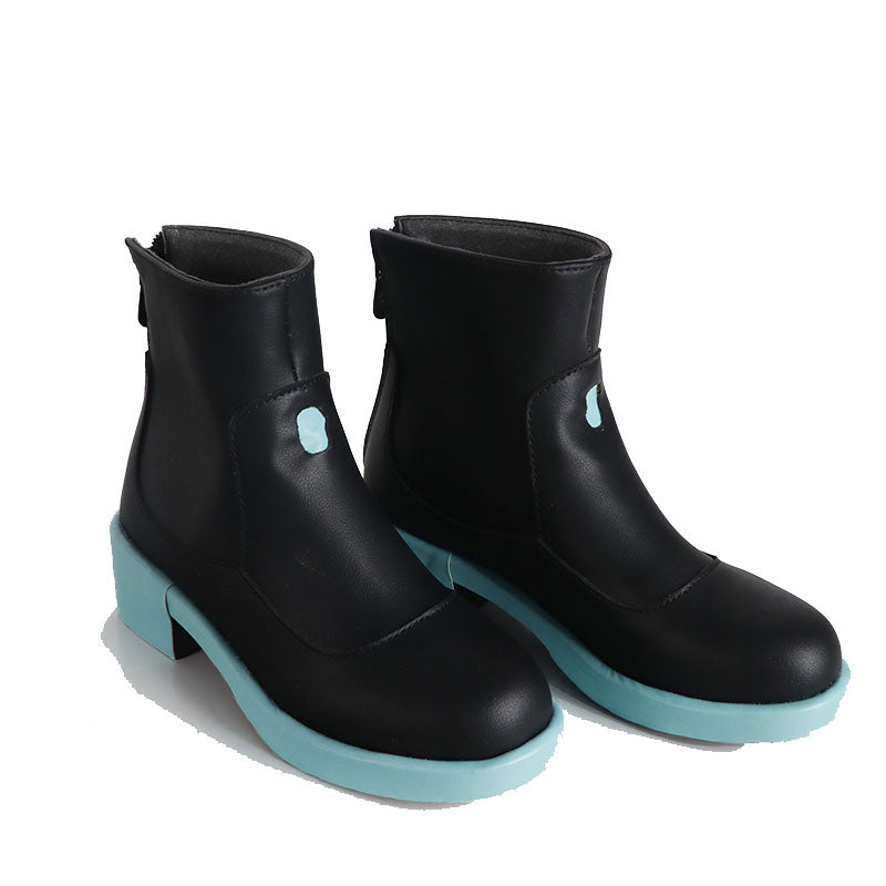 Hatsune Miku Leather Cosplay Shoes - Vocaloid Character Footwear