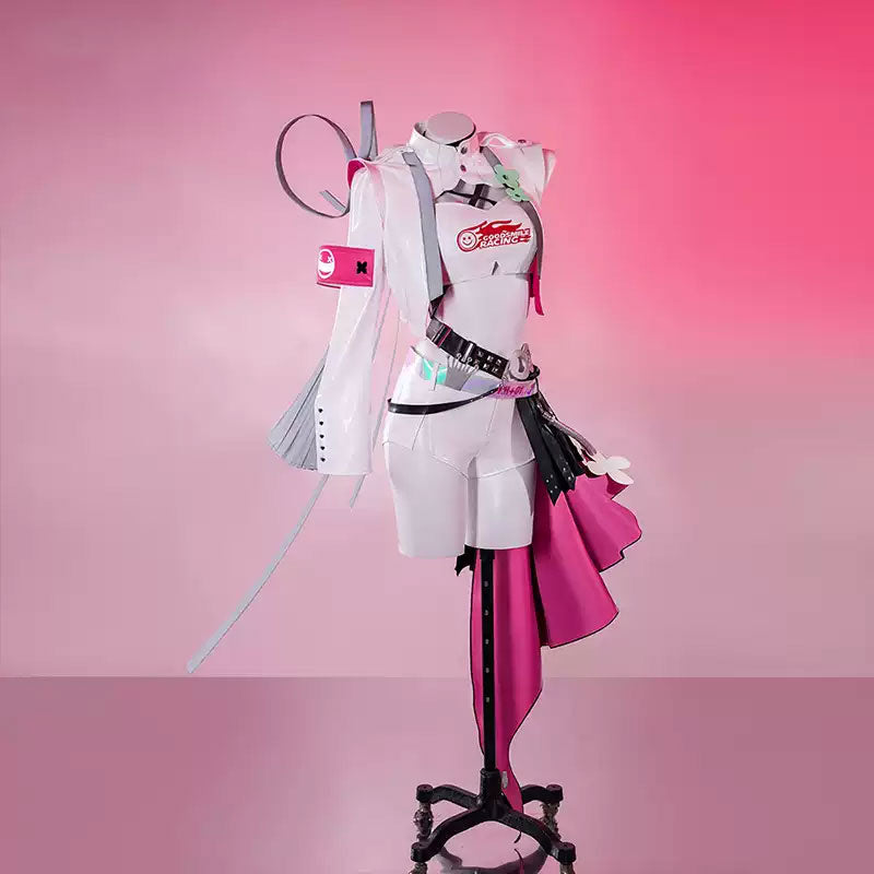 2025 Racing Virtual Idol Reflective Costume - Leather Petal Headpiece Sizes XS-XXL
