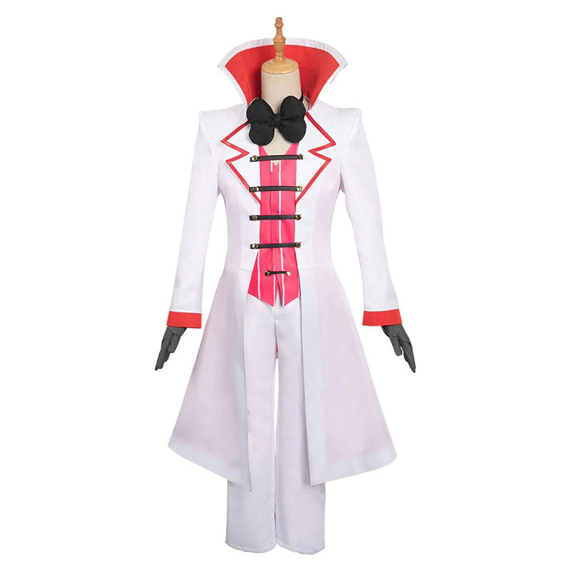 Hazbin Hotel Lucifer Cosplay Costume - Full Set with Coat & Bow Tie