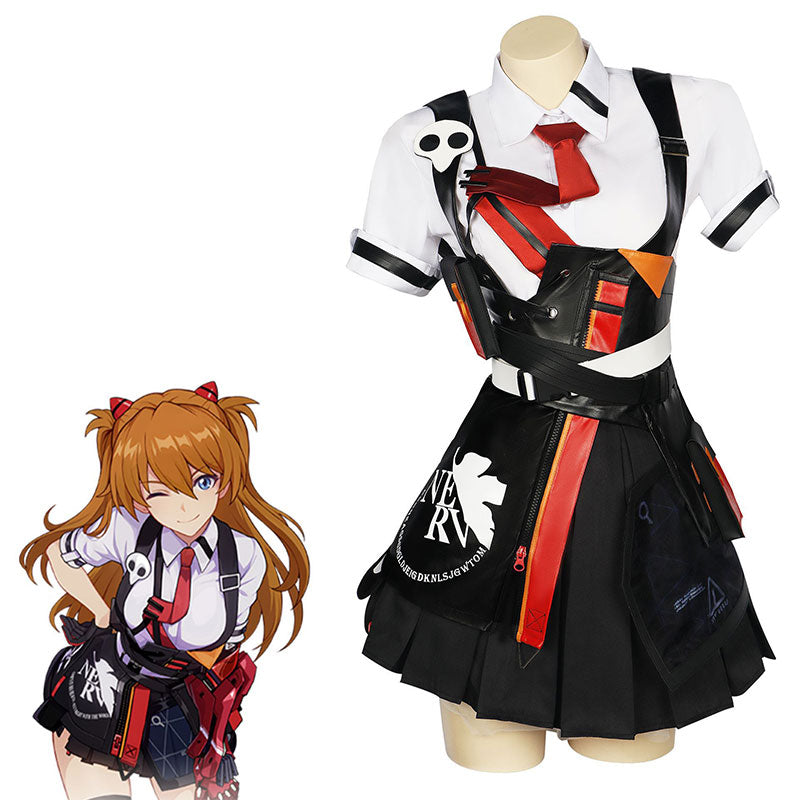 OROCOSPLAY Asuka Collaboration Cosplay Costume - EVA x Honkai Impact 3rd
