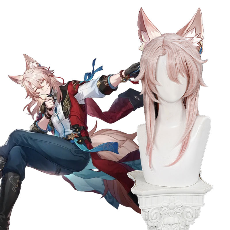 Cosplay Store Jiao Qiu Pink Wig - Honkai: Star Rail