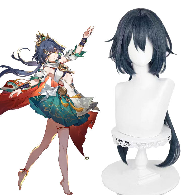 Cosplay Store Yunli Blue Grey Wig - Honkai: Star Rail