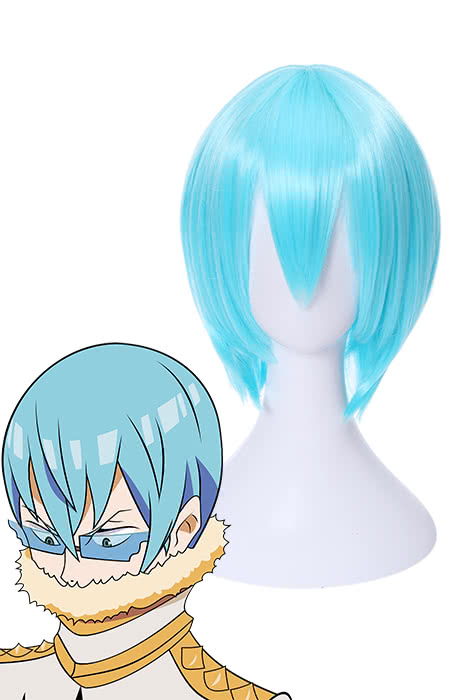 Rolecos Houka Inumuta Short Blue Wig - Kill La Kill