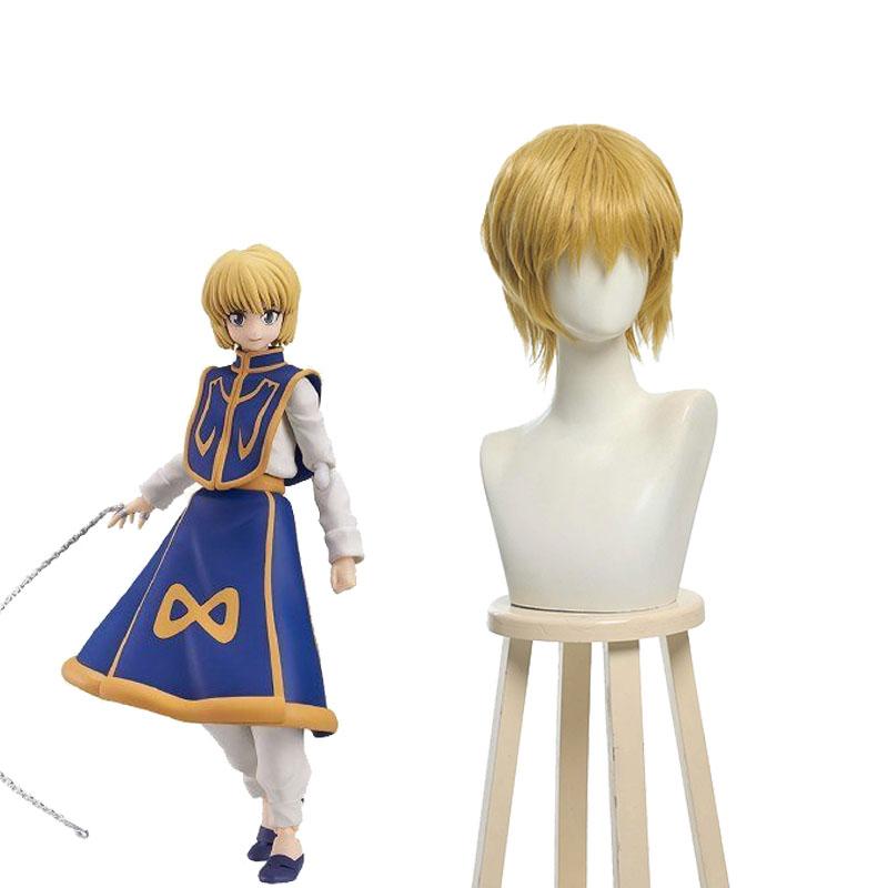 Cosplay Store Curarpikt Yellow Straight Wig - Hunter × Hunter