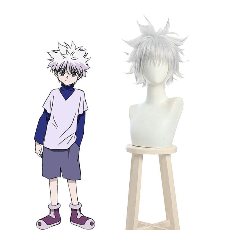 Cosplay Store Killua Zoldyck Grey Short Wig - Hunter x Hunter