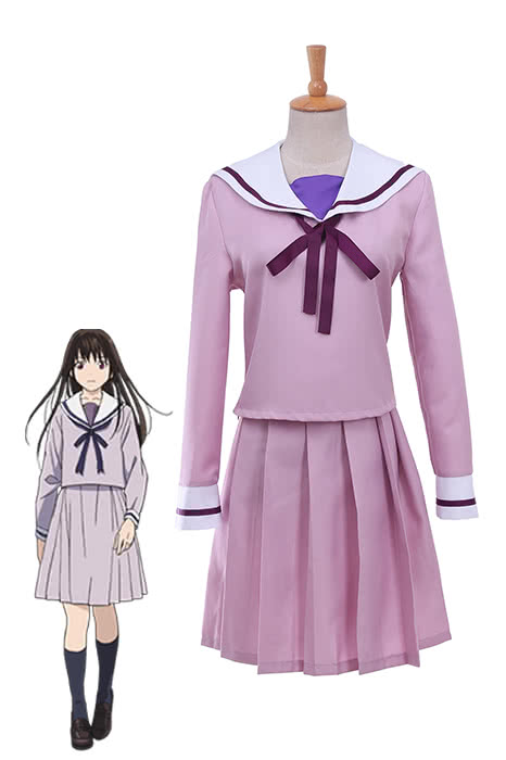 OROCOSPLAY Hiyori Iki Purple Dress Cosplay Costume - Noragami Aragoto