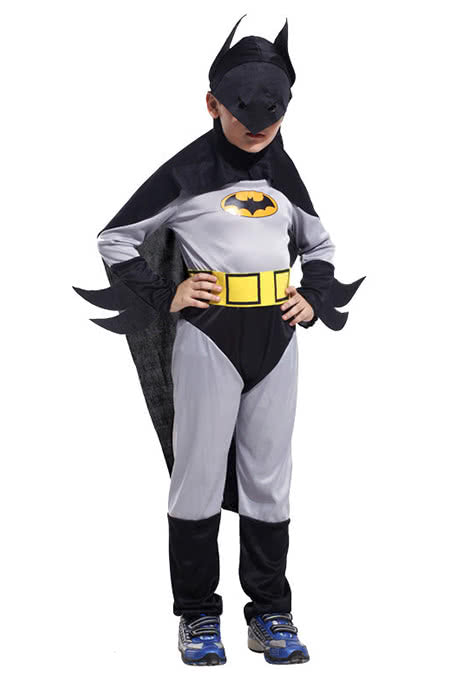 Rolecos Batman Dark Knight Costume - Kids Hero Dress Up