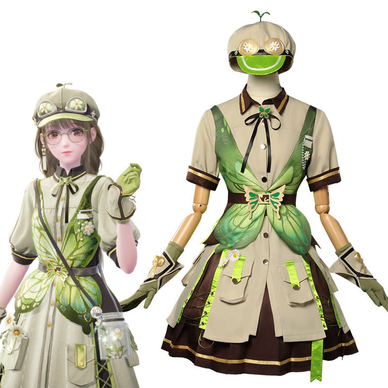Cosplay Store Emerald Fluttering Costume - Infinity Nikki