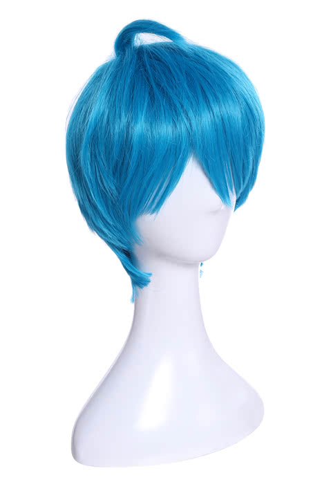 Cosplay Store Joy Light Blue Short Curly Wig - Inside Out
