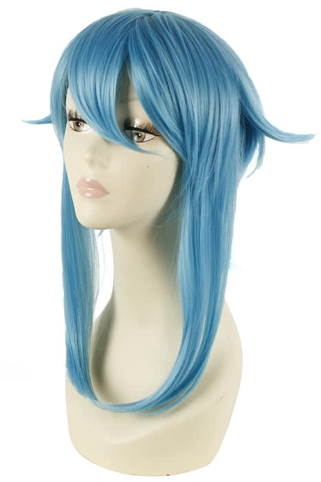 OROCOSPLAY Asada Shino Cosplay Wig - Sword Art Online Blue 48cm
