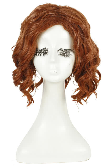 OROCOSPLAY Black Widow Dark Brown Cosplay Wig - Anime Heat Resistant Medium Length