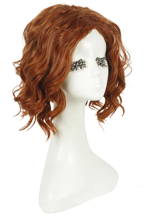 OROCOSPLAY Black Widow Dark Brown Cosplay Wig - Anime Heat Resistant Medium Length