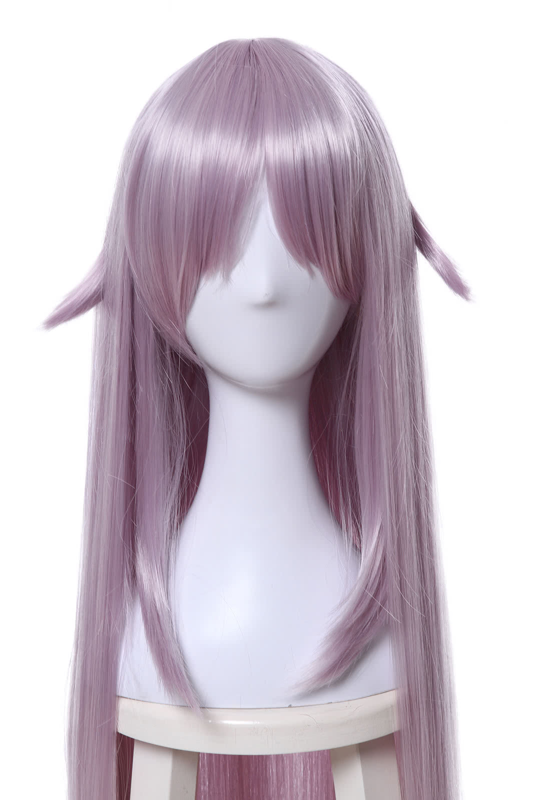 K Project Neko Long Pink Straight Cosplay Wig - 100cm Heat Resistant Fiber