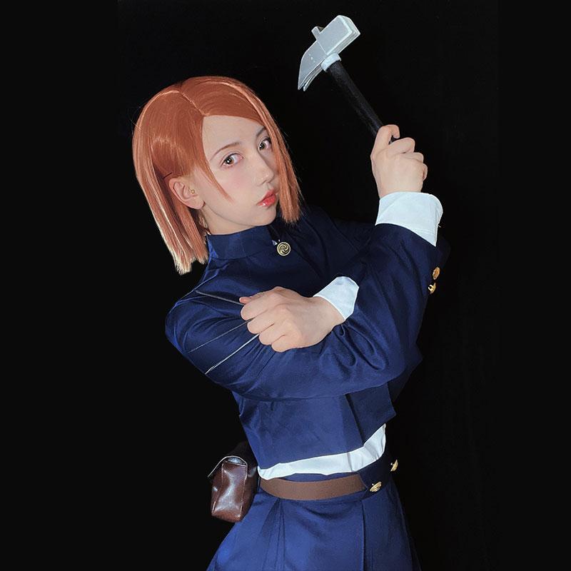 Cosplay Store Kugisaki Nobara Orange Wig - Jujutsu Kaisen