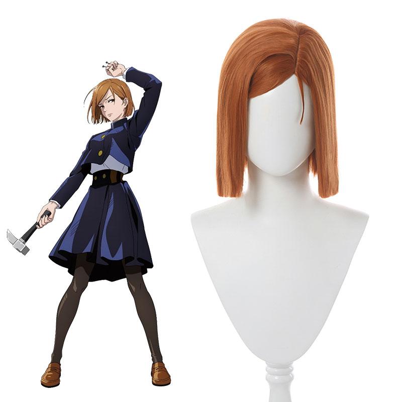 Cosplay Store Kugisaki Nobara Orange Wig - Jujutsu Kaisen
