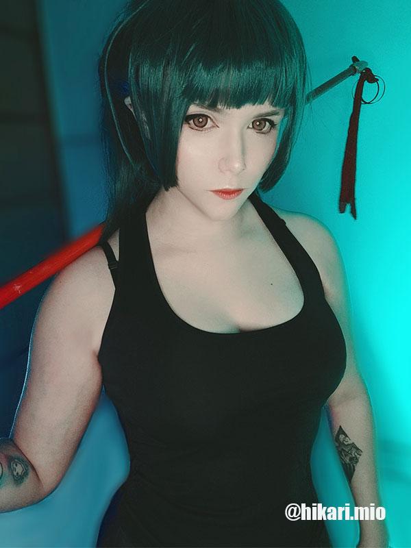 Cosplay Store Zenin Maki Green Ponytail Wig - Jujutsu Kaisen