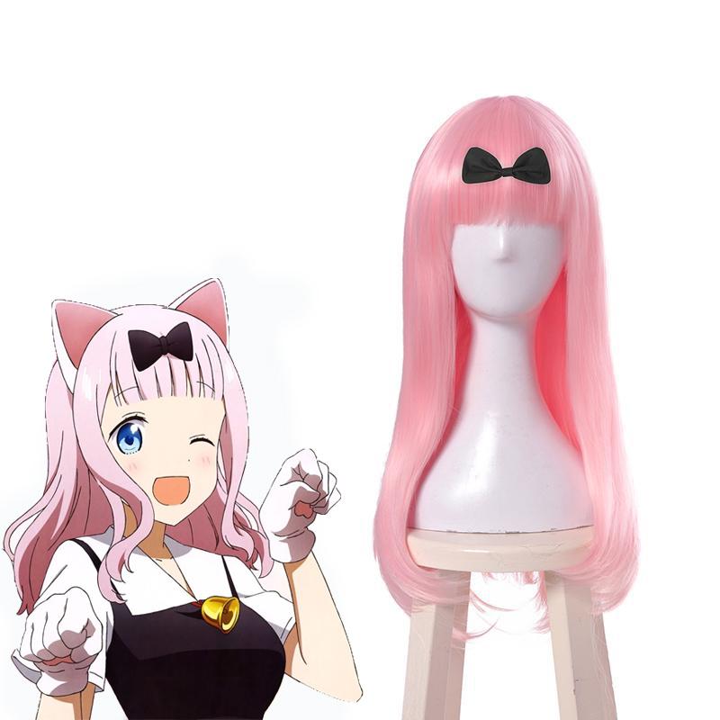 Cosplay Store Chika Fujiwara Pink Long Wig - Love is War