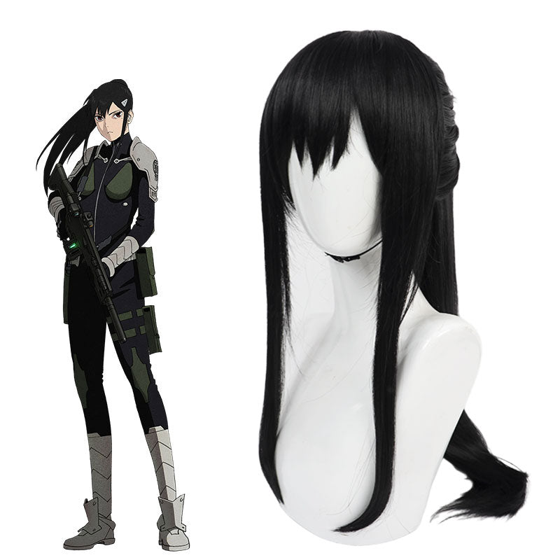 Cosplay Store Mina Ashiro Black Wig - Kaiju No.8